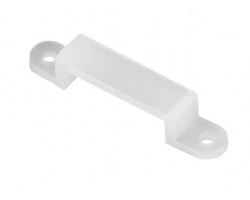 Grapa soporte de silicona transparente para Tira LED 230V de 12mm